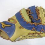硬式野球グローブ 元東北楽天時代(岩崎達郎選手 背番号67)支給品 ファーストミット MIZUNOPRO メジャークオリティー