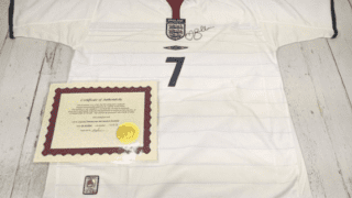 サッカーウエア UMBRO イングランド代表 2004年 半袖ユニフォーム #7